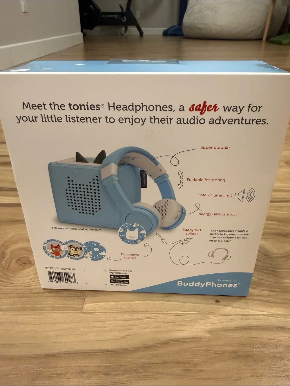 Tonies Kids Headphones and Carrier Bag